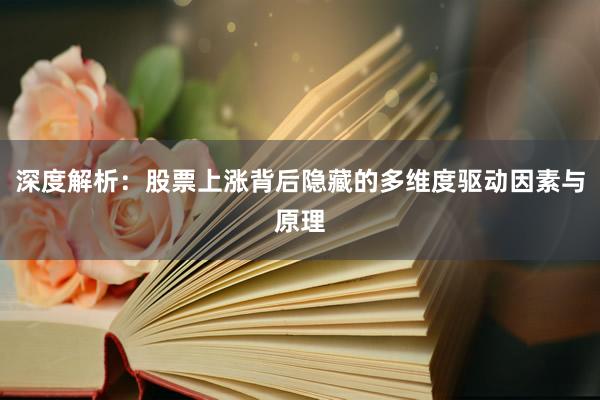 深度解析：股票上涨背后隐藏的多维度驱动因素与原理
